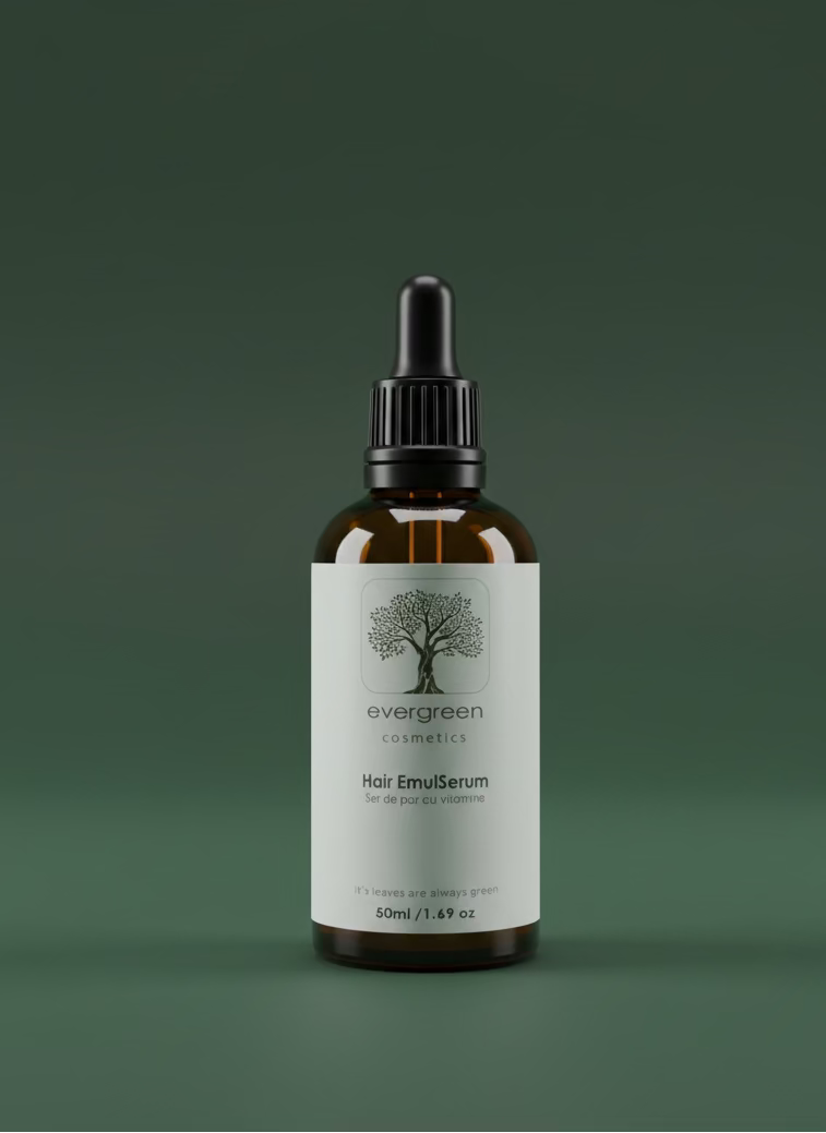 Evergreen Hair EmulSerum - Ser de păr cu vitamine